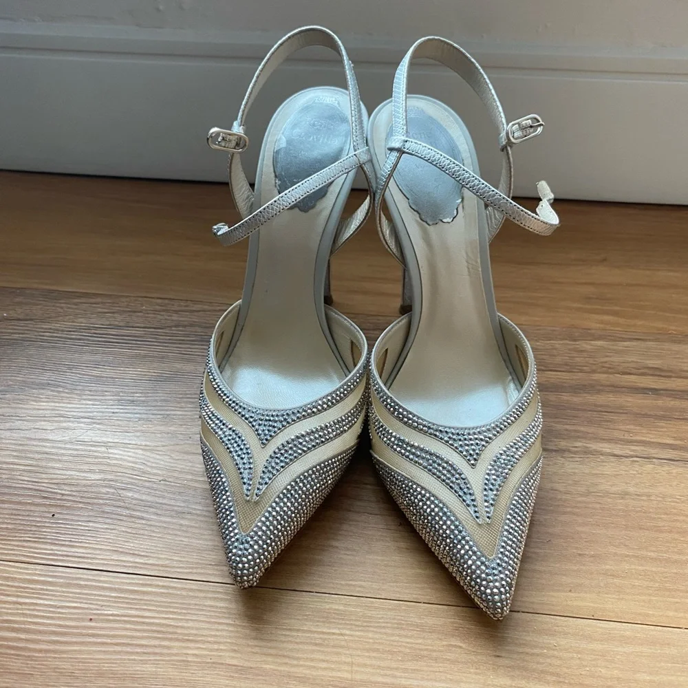 Rene Caovilla Slingback Heels - Picture 4 of 7